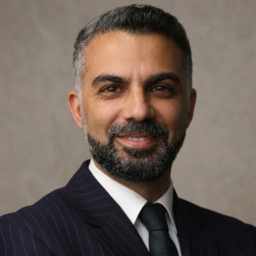 Portrait of Mr Ahmed Ali expert Urology Consultant at LSDC Healthcare Clinic in Central London